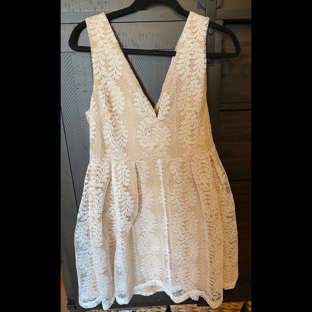 White dress